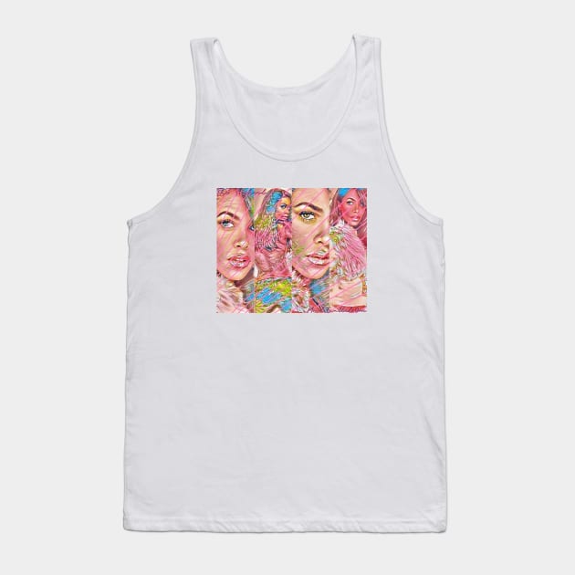 COMING SOON! YOU CAN REQUEST TO CHANGE THE COLORS OF THE PINK LINES OR HAVE THEM REMOVED. Tank Top by Blue Ocean Vibes